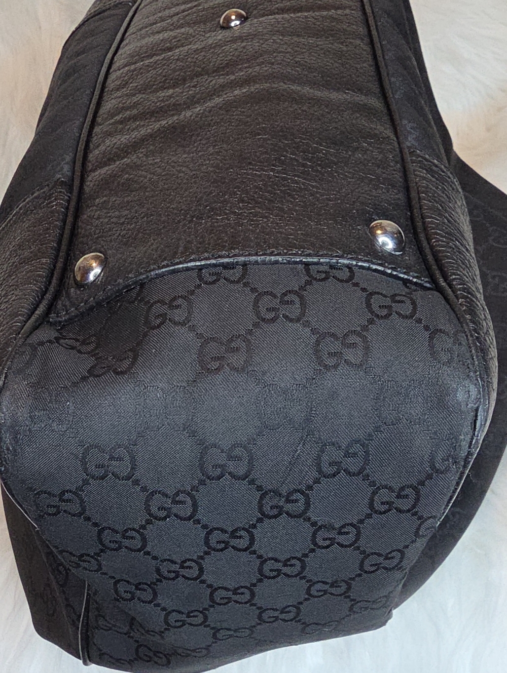 Gucci Princy GG Canvas Monogram Shoulder Bag. - Picture 9 of 10